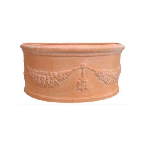 Decorated Half-sized Pot