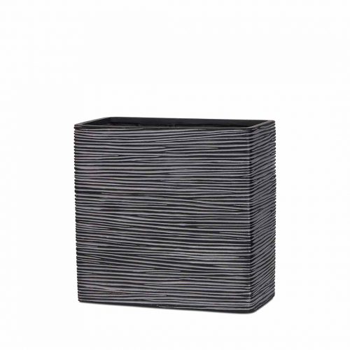 Planter Rectangle High Rib Indoor