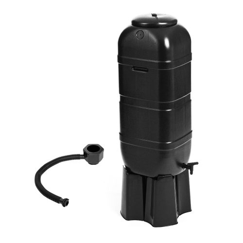 100L Slimline Water Butt Kit (inc stand, tap & filler)