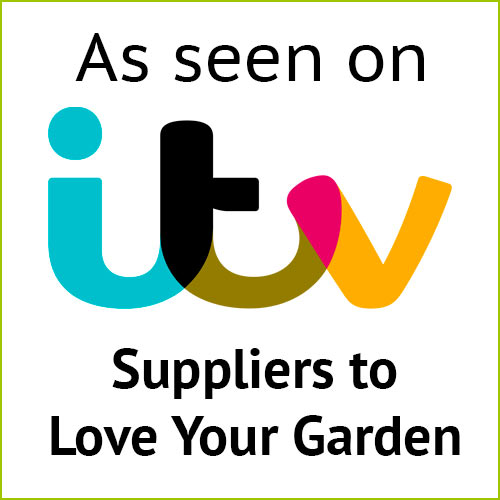 As seen on ITV. Suppliers to Love Your Garden. As seen on ITV. Suppliers to Love Your Garden.