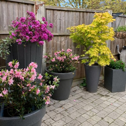 Millstone Water Butt and Planter Set