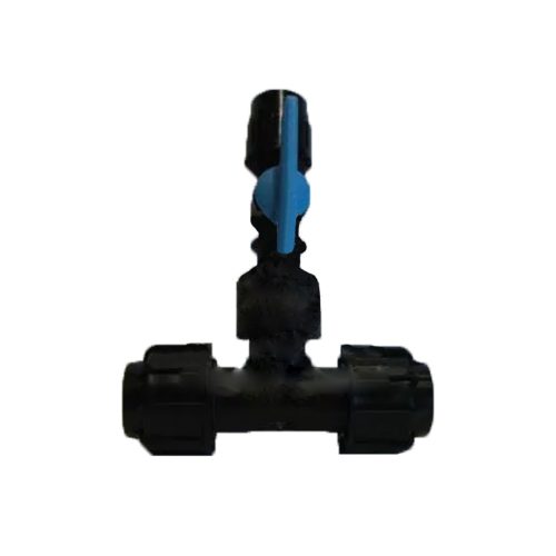 Female T Branch with Gate Valve 16 x 1/2"