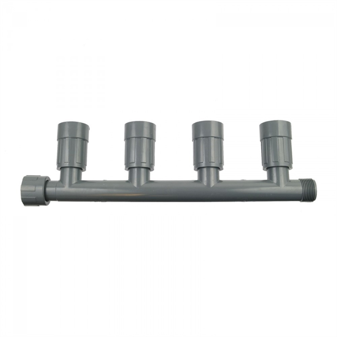 ISE Manifold 4 Ways in PVC 1" Female