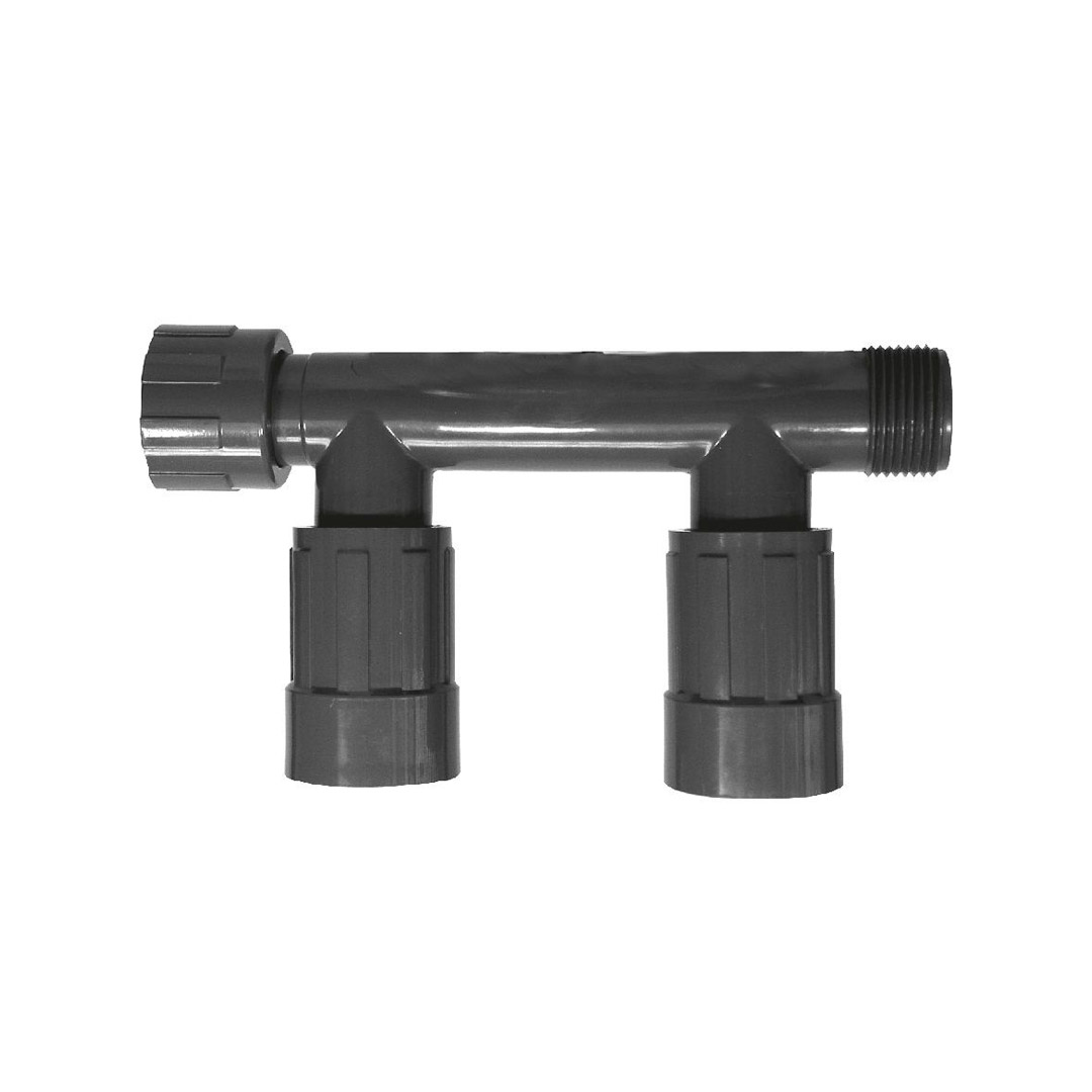 ISE Manifold 2 Ways PVC 1" Female
