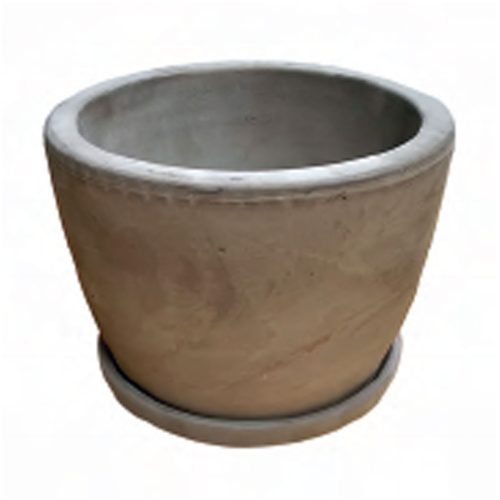 Pietrantiqua Solo Pot With Saucer