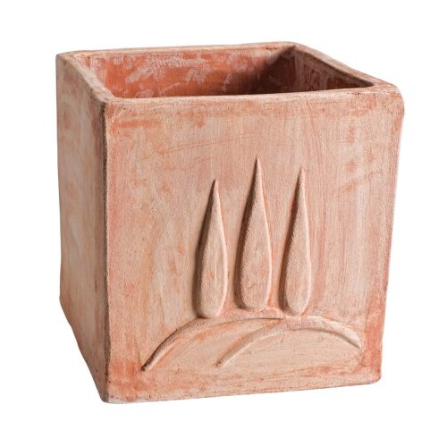 Cypresses and Hills Square Planter