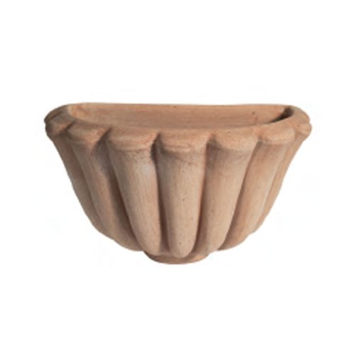 Fluted Wall Pot