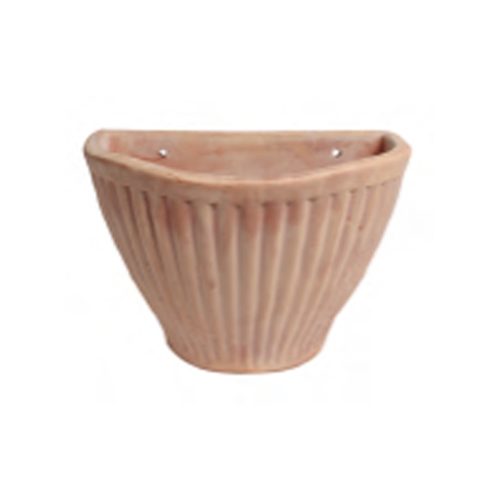 Ribbed Wall Pot