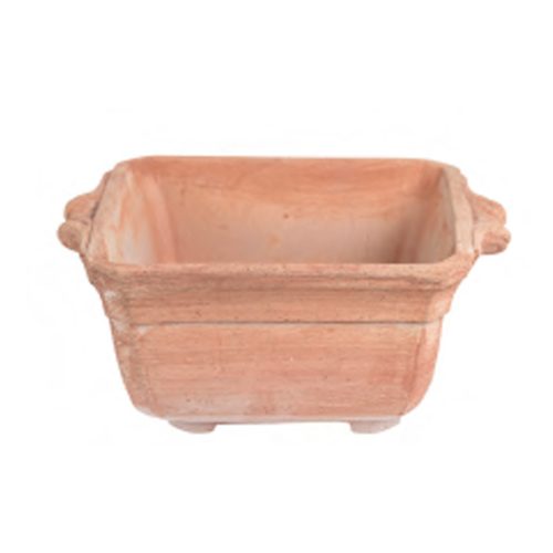 Square Bonsai Planter with Feet