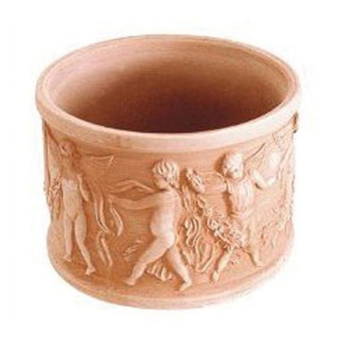 Cherub Cylinder Pot